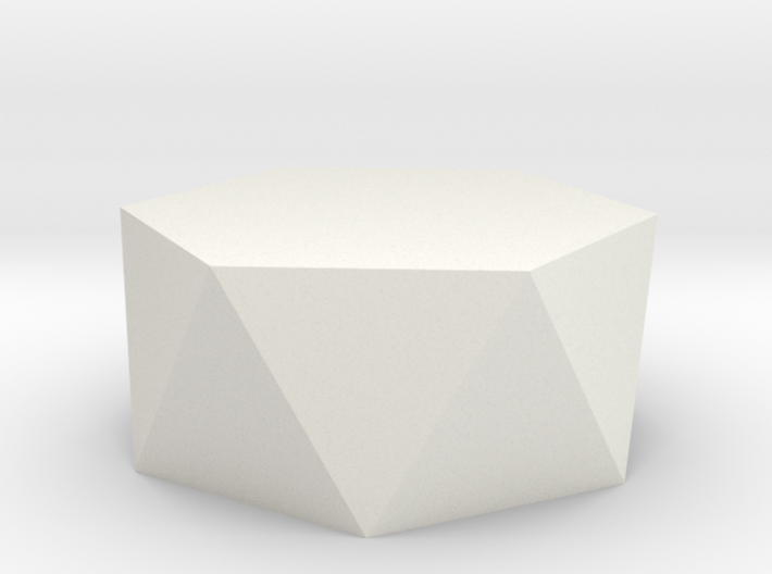 03. Hexagonal Antiprism - 1 Inch 3d printed