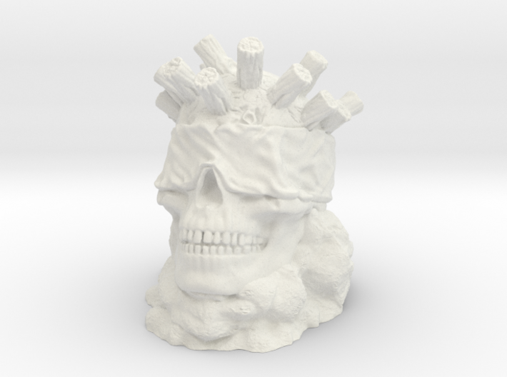 All Seeing Skull 3d printed