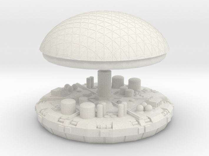 Dome and top 3d printed