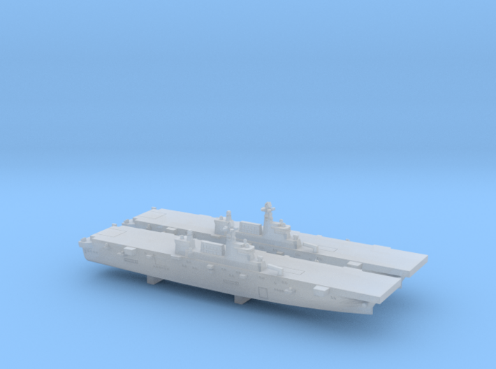 Type 075 LHD x 2, 1/3000 3d printed