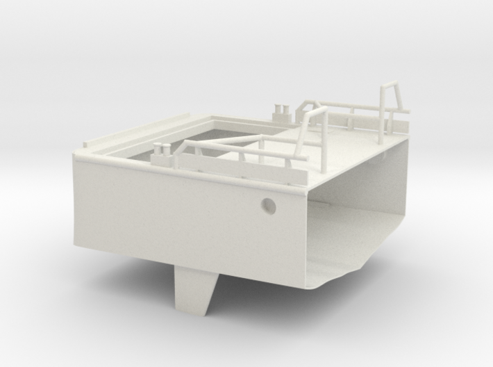 Crew Supplier, Hull (rear part) (1:75, RC) 3d printed