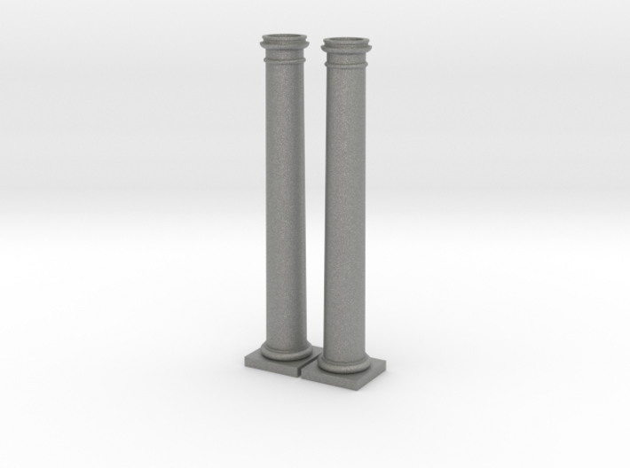 2 Doric Columns14cm high 3d printed