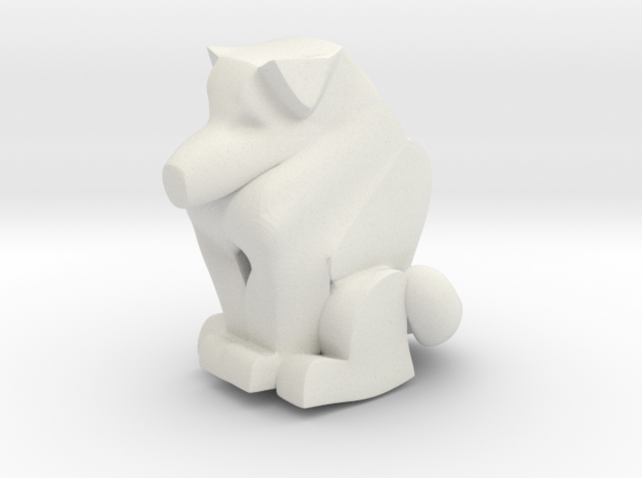 Cat Dog Totem 3d printed