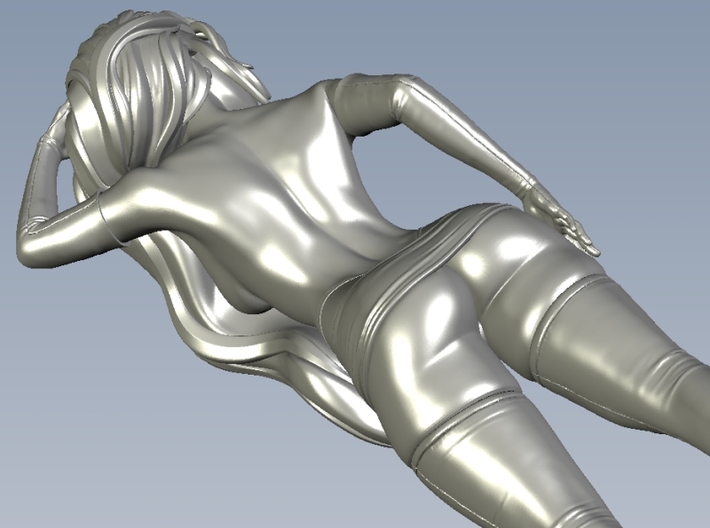 1/24 scale nose-art striptease dancer figure D 3d printed 