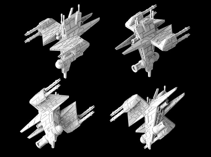(Armada) Vengeance Frigate 3d printed