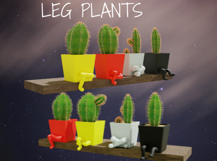 Legs Plants Poses #1 3d printed 