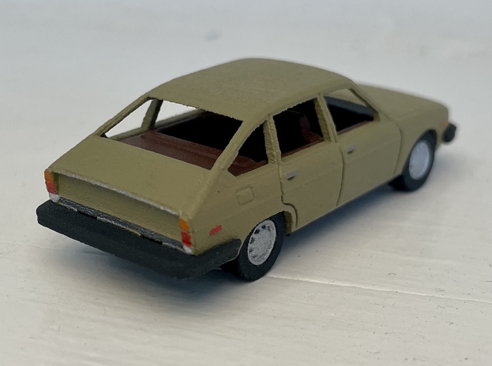 Lancia Beta Berlina 3d printed 
