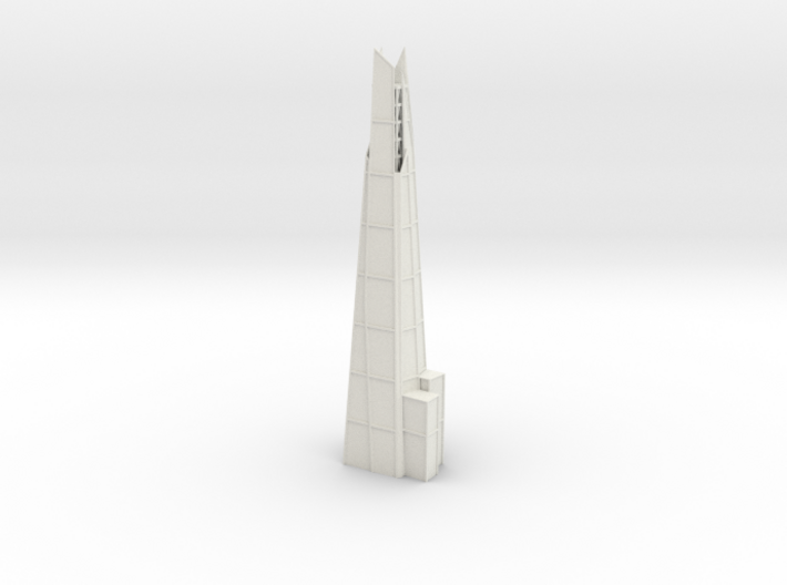 1:3000 Miniature The Shard London 3d printed