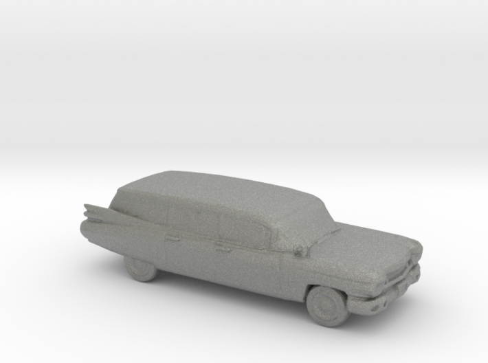1957 Hearse 1:160 scale 3d printed