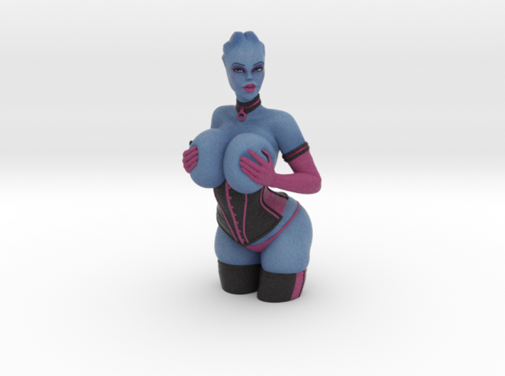 Bustholder Liara ( color and plastic ) 3d printed