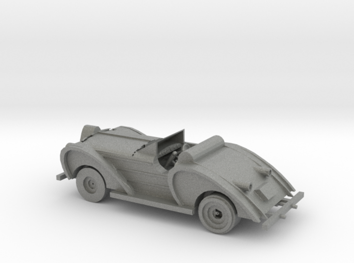 HO Scale Antique Car 3d printed This is a render not a picture