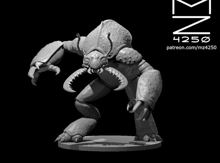 Umber Hulk - no stand 3d printed