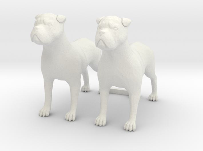 1:12 scale Watch dog 3d printed This is a render not a picture