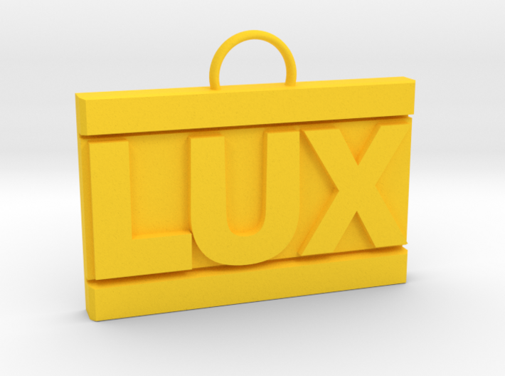 LUX pendant 3d printed