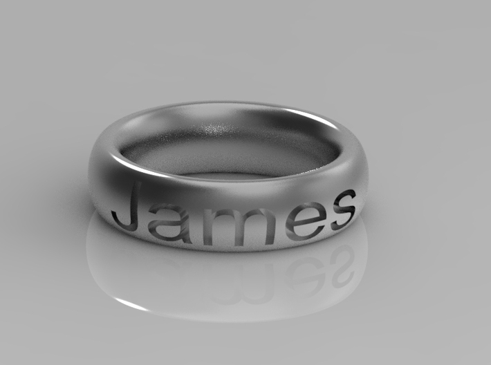 James ring 3d printed 