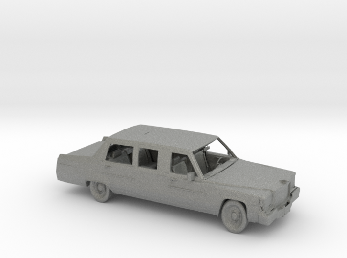 HO Scale Limo 3d printed This is a render not a picture