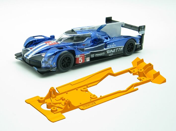 PSSX01101 Chassis for Scalextric Ginetta G60 LT P1 3d printed