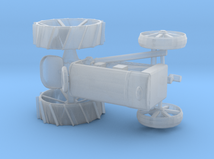 S Scale Old Time Tractor 3d printed This is a render not a picture