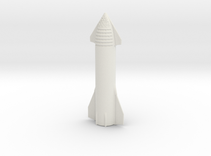 SpaceX BFR Starship 3d printed 