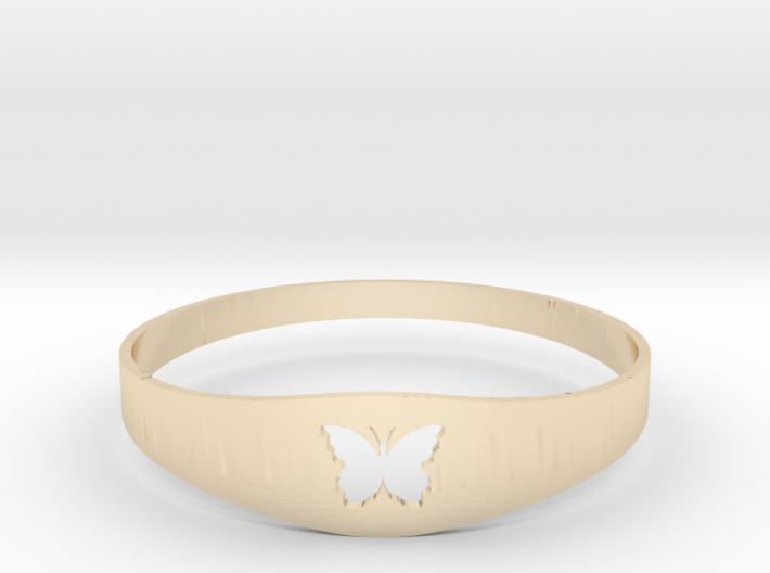 Holo Butterfly Bracelet O Type 13825 3d printed