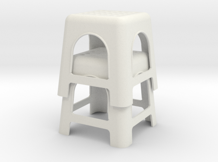 plastic stool 3d printed