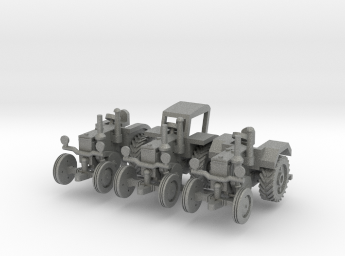 1/144 Lanz tractor set 3d printed