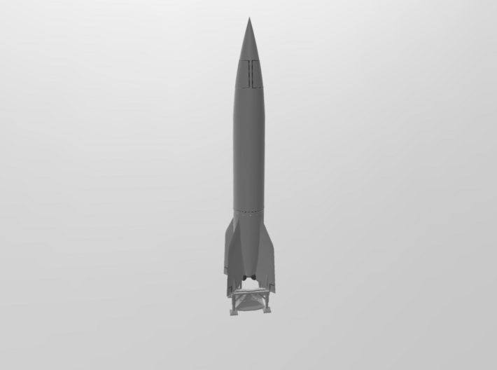 V2 - A4 Rocket 3d printed