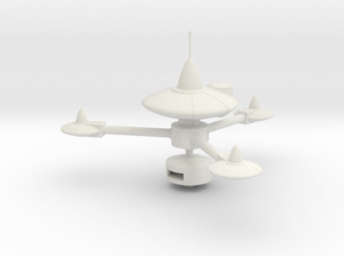 2500 Deep Space K Class Station 3d printed