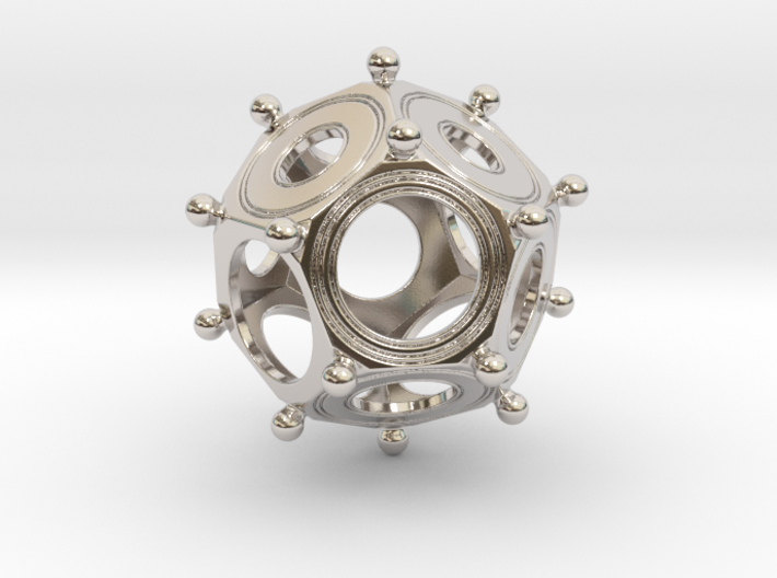 Super Accurate Roman Dodecahedron ( Exact replica) 3d printed