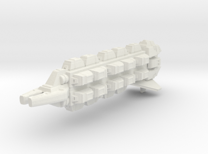 2500 Cardassian Groumall Class Freighter 3d printed