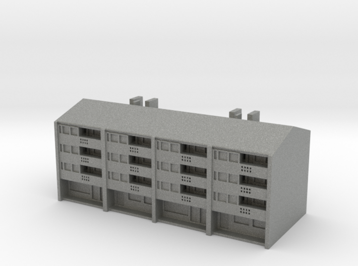 Residential Building 04 1/200 3d printed