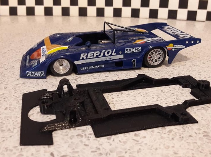Chassis for Powerslot Lola T-298 3d printed 