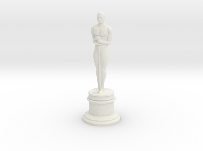 Award Trophy Replica (50% Scale) Inspired by Oscar 3d printed