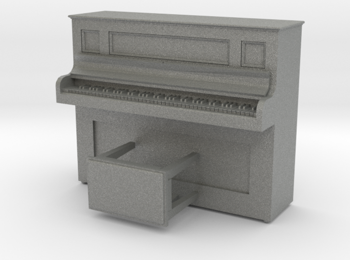S Scale Piano 3d printed This is a render not a picture