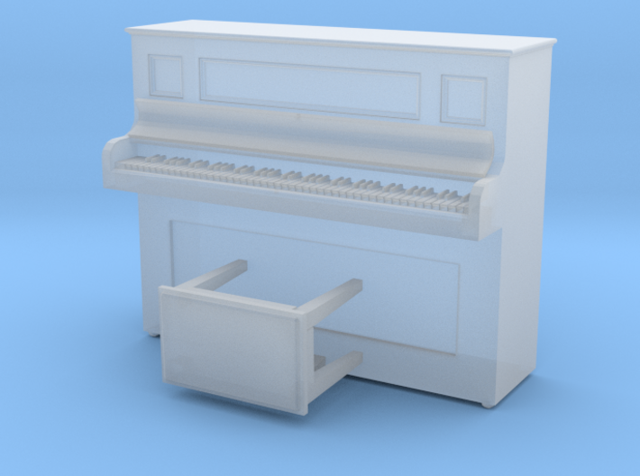 HO Scale Piano 3d printed This is a render not a picture