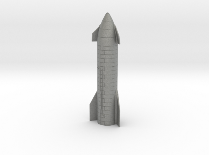 SpaceX Starship SN8 (flight) 3d printed