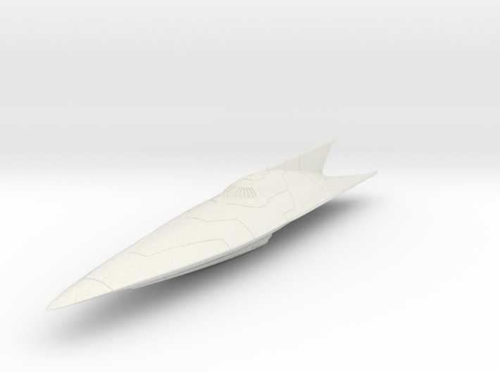  H-type Nubian Yacht (1/270) 3d printed 
