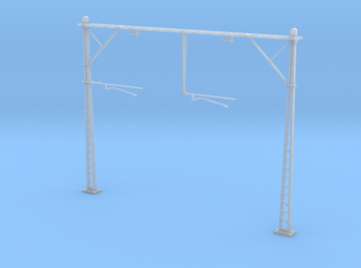 VR Double Stanchion 56mm (Standard) 1:87 Scale 3d printed 