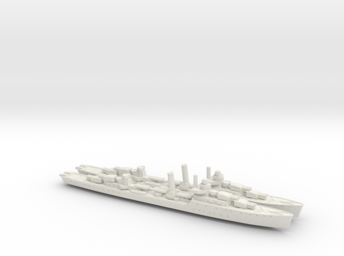 USS Somers x2 (1/1800) 3d printed