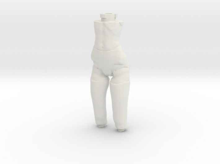 girl-manikin-slim torso 3d printed