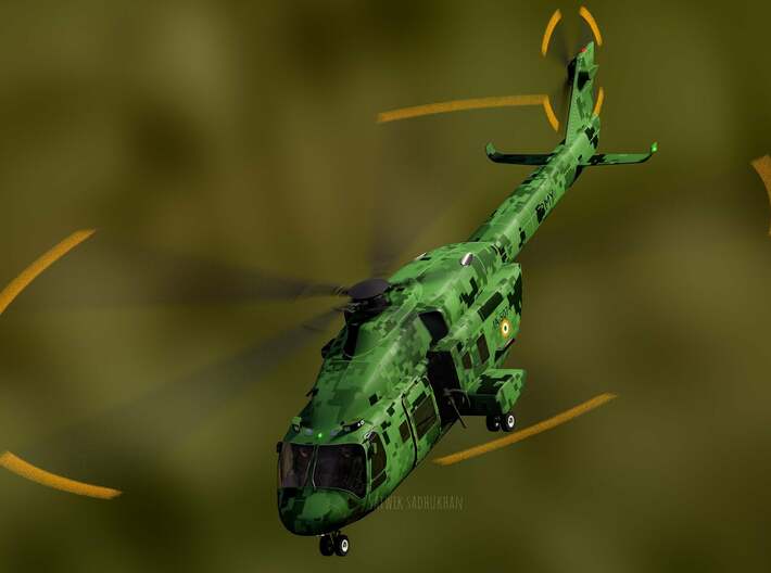 HAL IMRH (Indian Multirole Helicopter) 3d printed 
