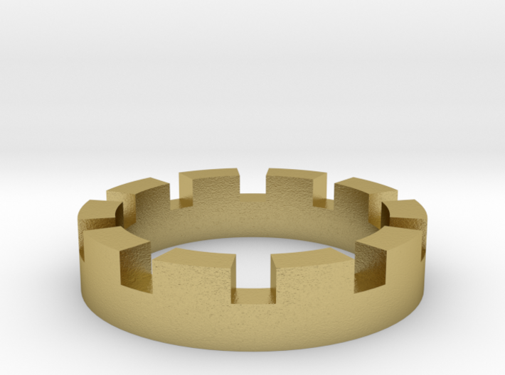 Tower of Kamyenyets Ring 3d printed 