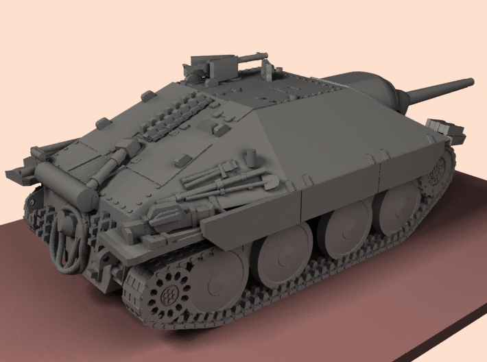 1/100 Jagdpanzer 38 Hetzer 3d printed 