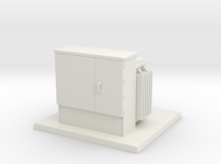 Padmount Transformer 01. 1:35 Scale 3d printed