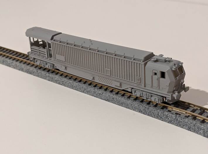 N07A - LRZ Equipment Train 3d printed