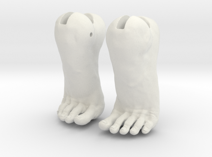 girl-2021-beauty heel feet 3d printed