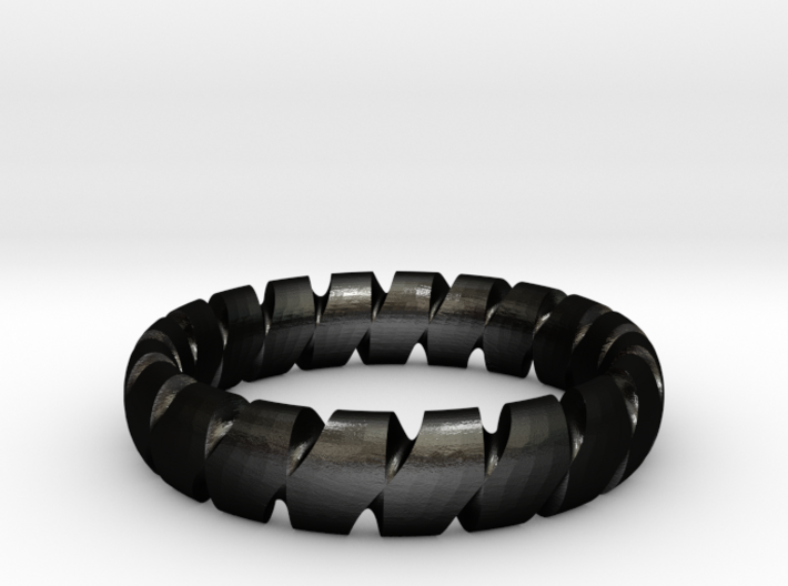 Black Water Cat ring | New 2023 3d printed