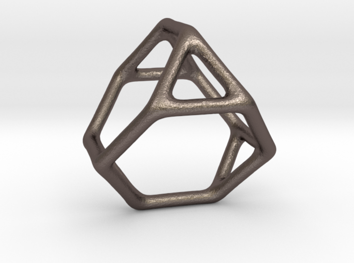 Polyhedral Jewelry: Truncated Tetrahedron 3d printed 