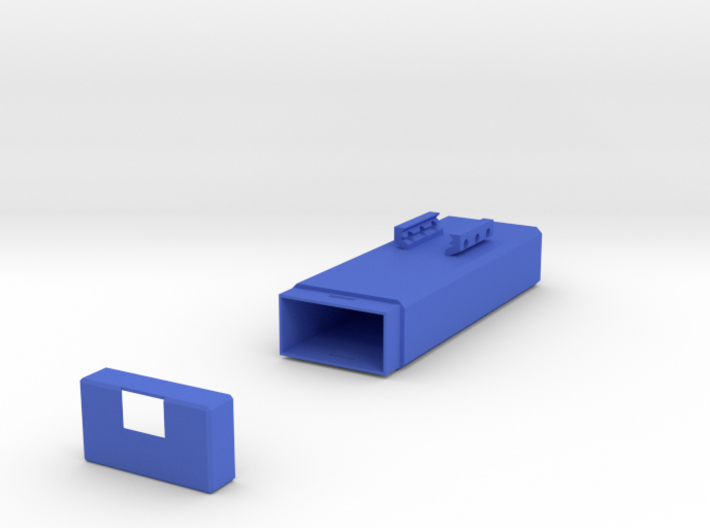 Plain Battery Box (Horizontal Mount) 3d printed