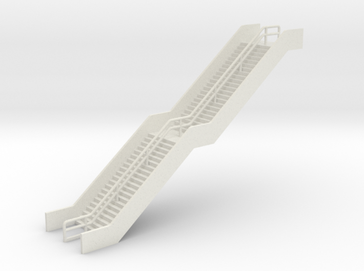 N Scale Station Stairs H55mm 3d printed